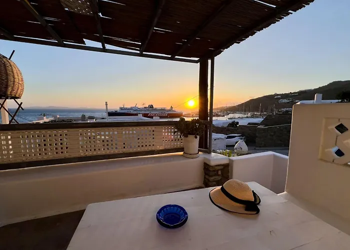 Mykonos Nests - Sea View Escape Apartamento