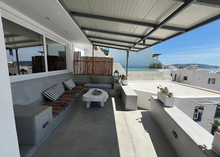 Mykonos Nests - Sea View Escape Apartamento Tourlos