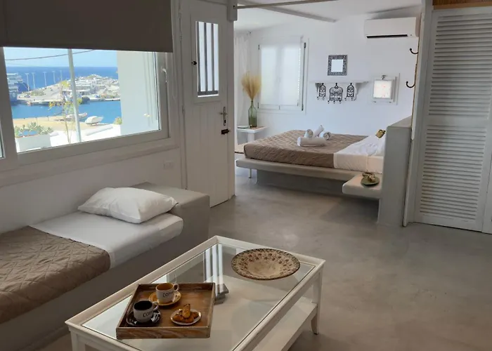 Mykonos Nests - Sea View Escape Appartamento