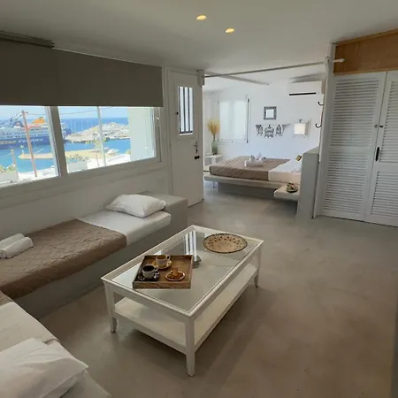 Mykonos Nests - Sea View Escape 公寓 图罗斯